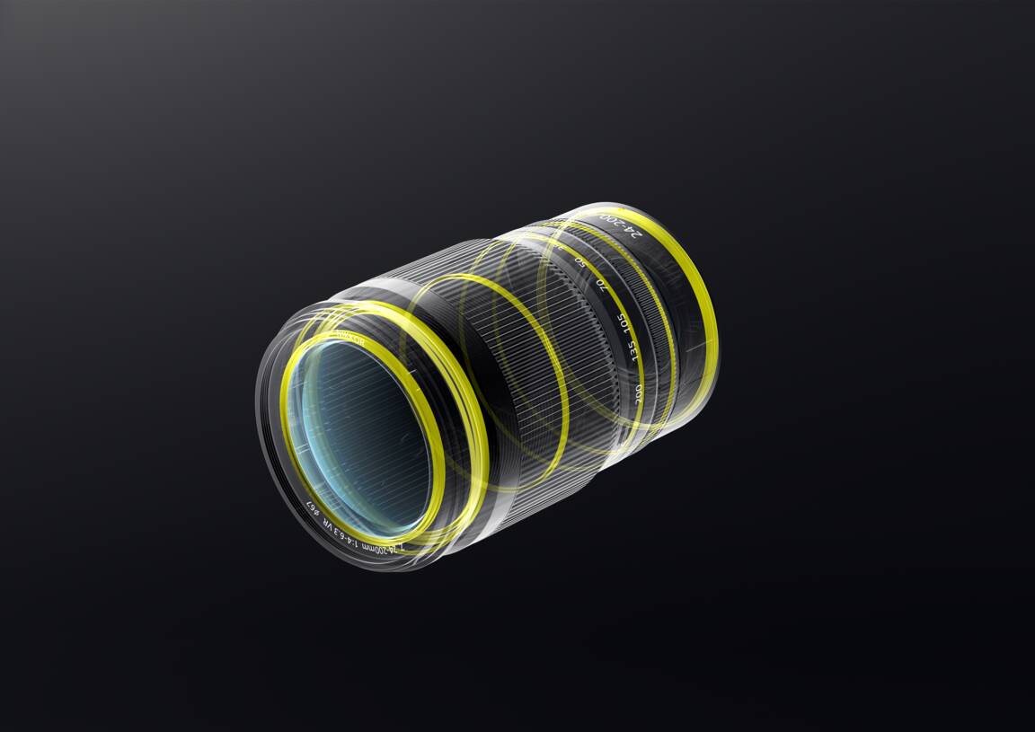NIKKOR Z 24–200 mm 1:4–6,3 VR | Ultrakompaktes Telezoomobjektiv