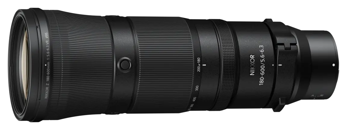 NIKKOR Z 180-600mm f/5.6-6.3 VR Supertele-Zoomobjektiv | Nikon