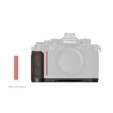 SmallRig 4801 L-Shape Mount Plate with Wooden Handle for Nikon Z f